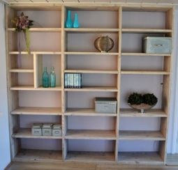 Steigerhouten Boekenkast Drachten