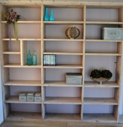 Steigerhouten Boekenkast Drachten
