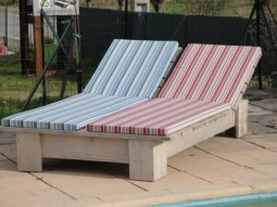 Steigerhouten Loungebed Zandvoort - Afbeelding 5