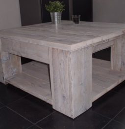 Steigerhouten Salontafel Den Helder