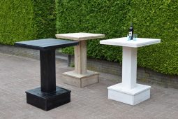Steigerhouten Statafel Heerenveen