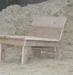 Steigerhouten Stoel Terschelling