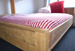 Steigerhouten bed Leeuwarden - Afbeelding 2