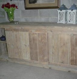 Steigerhouten kast Arnhem
