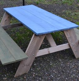 Steigerhouten picknicktafel Assen