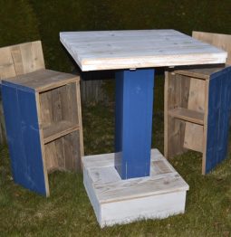 Steigerhouten kruk Drachten